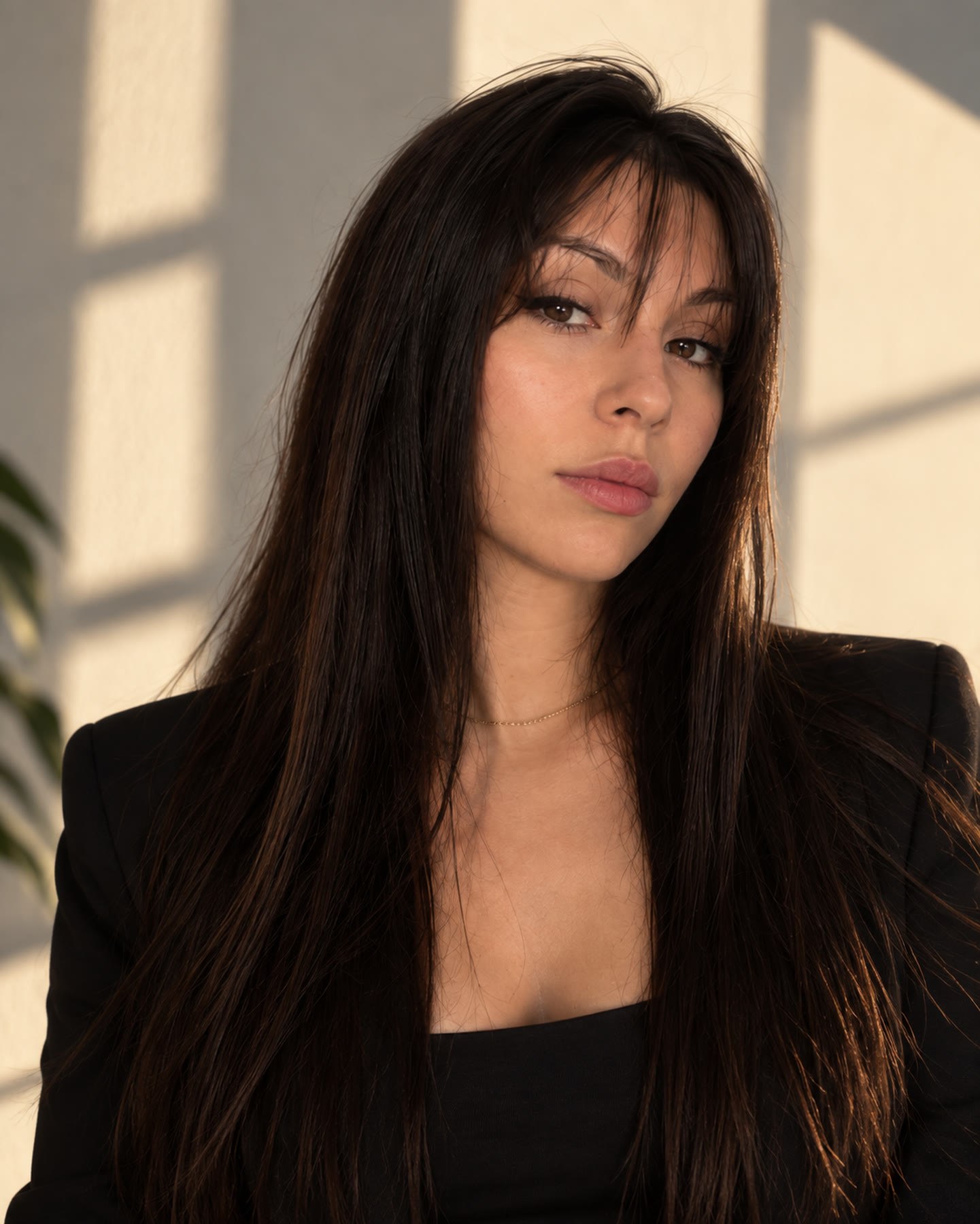 Vera Rocha, photographed in natural window light.